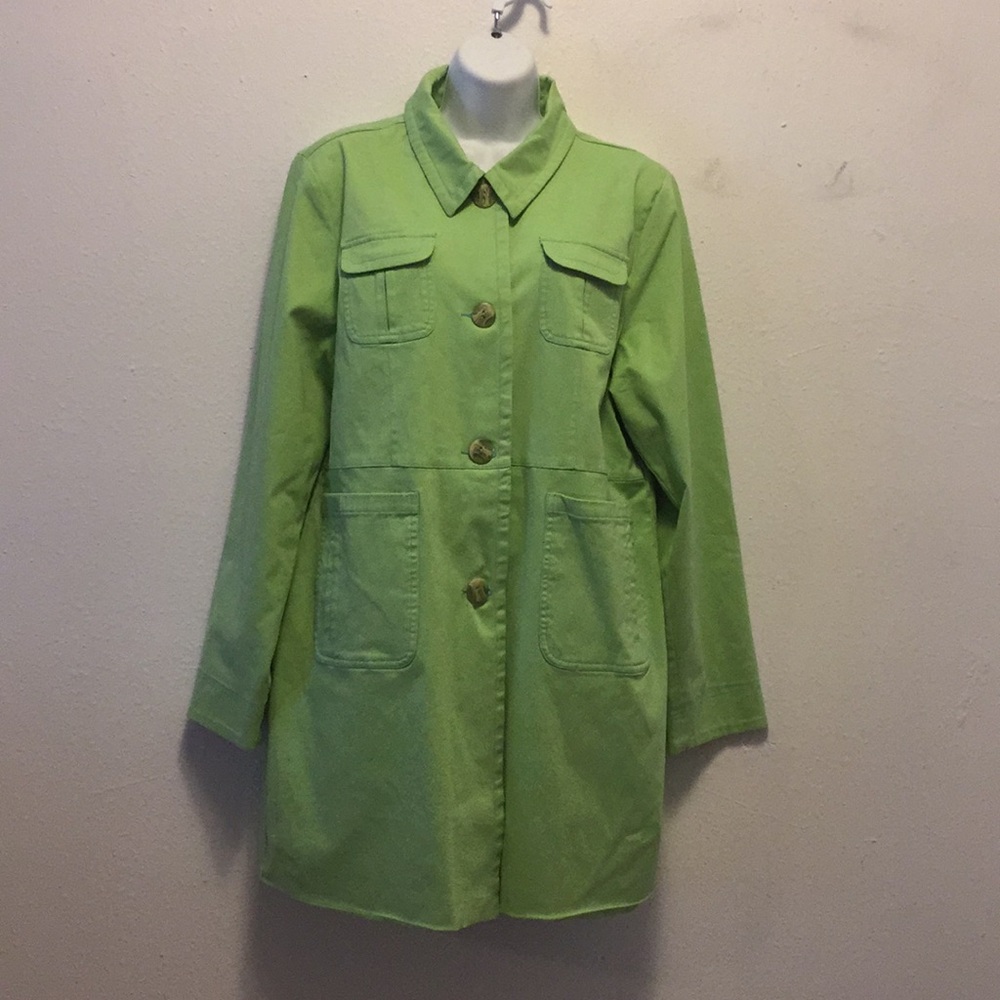Denim & Co coat
